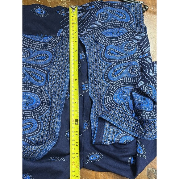 Vintage Palazzo Wrap Pants Thailand Hippie Boho Beachy Resort Spa - Picture 8 of 10